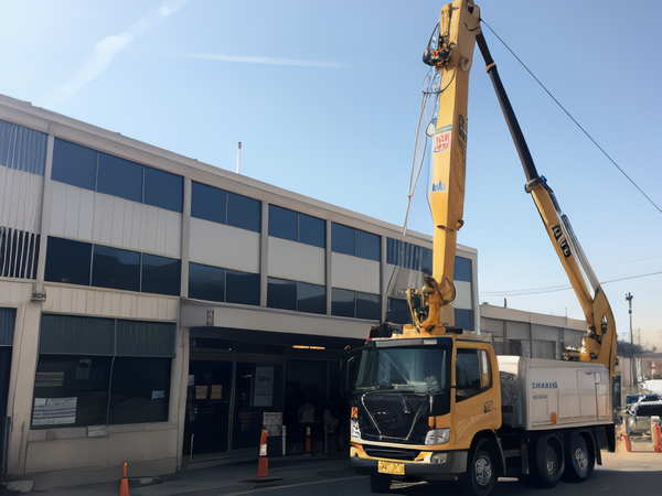 鄭州汽車(chē)4S店租用吊車(chē)裝卸汽車(chē)需要注意什么